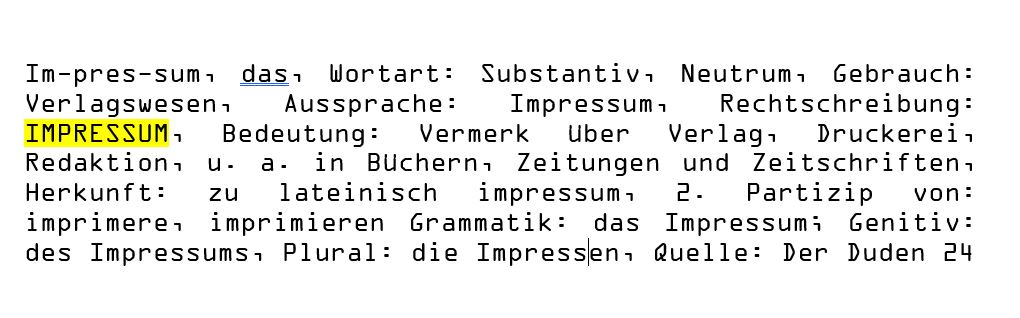 Impressum